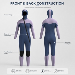 <span class=keywords><strong>Combinaison</strong></span> <span class=keywords><strong>de</strong></span> <span class=keywords><strong>plongée</strong></span> thermique en néoprène imperméable pour femme, 3 mm, avec fermeture éclair sur le devant, pour la <span class=keywords><strong>plongée</strong></span>, le surf et la pêche sous-marine - Product Image 6