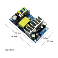 Carte d'alimentation à découpage AC-DC à double sortie 70W 12V6A Main & 5V1A Sub-Isolated Dual Output Power Module Board Mount Converter
