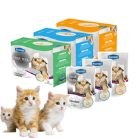 Offre Spéciale 85g estomac sensible hypoallergénique morue lait de chèvre poche de nourriture pour chat sans grains haute teneur en protéines nourriture humide pour animaux de compagnie
