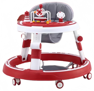 Marche-bébé avec différents jouets sur la table, facile à apprendre à utiliser pour apprendre à marcher - Product Image 2