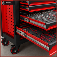 Chariot à outils mobile robuste en métal pour réparation automobile et rangement en garage – Fournisseur d'usine