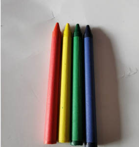 어린이 플랫 헤드 크레용 4/8/12 색상 설정 학생 손으로 그린 낙서 오일 파스텔 왁스 소재 아트 드로잉 페인트 - Product Image 2