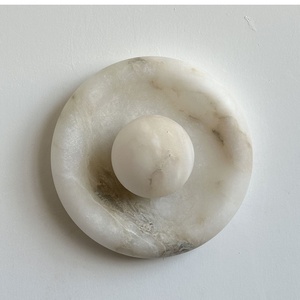 Lámpara de Pared de Alabastro <span class=keywords><strong>Español</strong></span> Natural Moderno, Lámpara de Pared Decorativa de Piedra para Dormitorio, Sala de Estar - Product Image 1