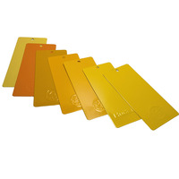 Peinture en poudre électrostatique jaune en polyester Hudson 20 kg en boîte, écologique, résistante aux intempéries, pour bateaux et meubles