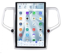 Système Android Auto de haute qualité de 14,5 pouces, lecteur stéréo multifonction, lecteur DVD de voiture pour Jeep Grand Cherokee 2014-2018