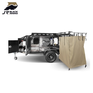 Camping al aire libre pequeño pop up Camper caravana 4 remolque Camper Hous - Product Image 2