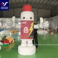 Bouteille de pesticide gonflable géante, vente chaude, bouteille gonflable géante