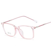 2025 nouveau 2020 nouveau miroir laqué jambes grand cadre TR lunettes mode féminine version coréenne métal transparent plat lumière 8161