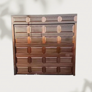 Porte <span class=keywords><strong>de</strong></span> <span class=keywords><strong>garage</strong></span> sectionnelle en aluminium à rupture <span class=keywords><strong>de</strong></span> pont thermique avec verre trempé pleine vue sur mesure, porte <span class=keywords><strong>de</strong></span> <span class=keywords><strong>garage</strong></span> extérieure à bascule sur mesure pour villa - Product Image 4