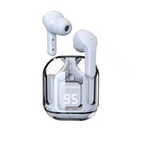 Audífonos Inalámbricos Air31 TWS Baratos, Transparentes, con Sonido Estéreo Real, Resistentes al Agua IPX-4, 3-5 Horas de Duración de la Batería, Caja de Regalo