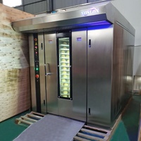 Four rotatif électrique commercial à 32 plateaux pour boulangerie, modèle très demandé, équipement de cuisson du pain et des pizzas