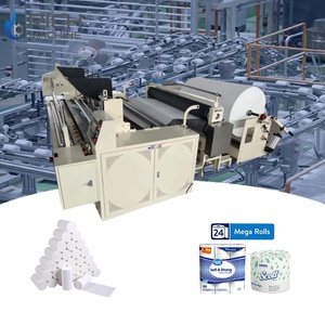 Bán tự động nhỏ mềm giấy vệ sinh máy làm và máy đóng gói nhà bếp CuộN tua máy - Product Image 1