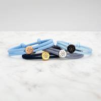 CYNYA Gravé En Acier Inoxydable Sports pour Bracelet Simple Élégant Brossé Tissé Paracord Manchette