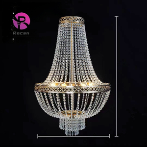 Luci Decorative per Matrimoni <span class=keywords><strong>Lampadario</strong></span> con Lampadine di Cristallo a Forma di <span class=keywords><strong>Diamante</strong></span> <span class=keywords><strong>Lampadario</strong></span> per Matrimoni per Decorazione del Soffitto - Product Image 5