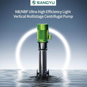 <span class=keywords><strong>Pompe</strong></span> à diaphragme multi-étages verticale électrique SangYu NB/NBF3-2, longueur de câble personnalisable 40 m, 0,37 kW, haute pression, pour eaux usées - Product Image 2