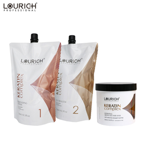 Crème <span class=keywords><strong>de</strong></span> rebondissement des cheveux à la kératine LOURICH, kit <span class=keywords><strong>de</strong></span> lissage permanent, vente en gros pour salons, marque privée - Product Image 6