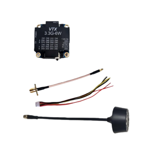 Transmisor de Video de Banda de Aviación de 3.3GHz y 6W |   VTX Profesional de Largo Alcance - Product Image 1