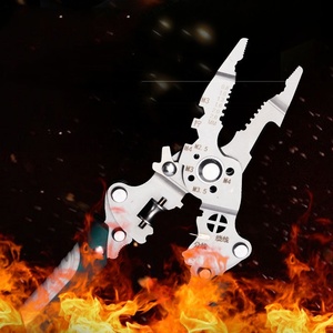 Pelacables Multifuncional Plegable, Herramienta de Corte y Pelado Ahorradora de Esfuerzo, Alicates Especiales para Electricistas, N en 1, Práctico - Product Image 6