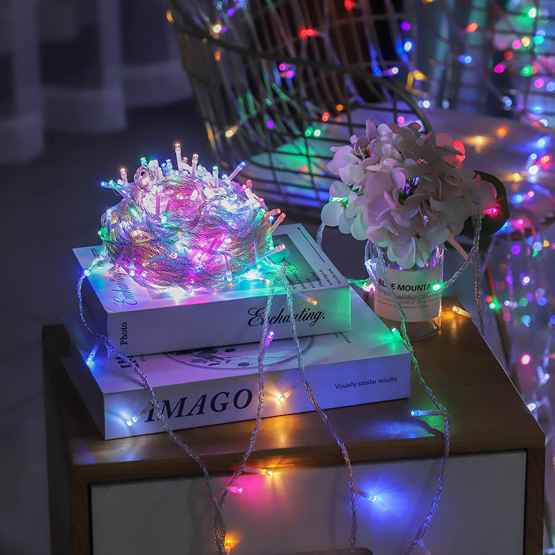 MQ Brand 220V Outdoor Christmas Garland LED String Light - 10M Waterproof Fairy Light for Holiday De