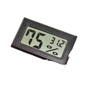 Hygromètre Thermomètre LCD Numérique Intérieur Mini Baromètre Thermomètre Hygromètre