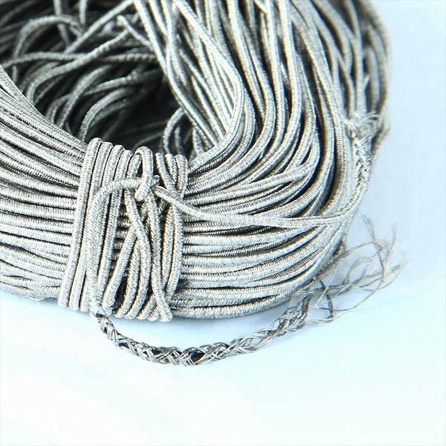 UrGarding Silver Thread Flexible Core-spun Conductive Wire with Coated Silver Fiber for Fitness Ems and Sport Yoga Suit