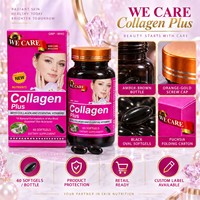 Capsules de collagène non-OGM en gros sous marque privée pour la peau, les cheveux et les ongles - Complément alimentaire pour adolescents et adultes OEM