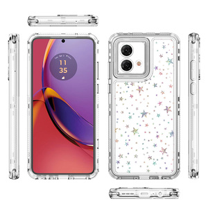 Funda Protectora Personalizada para Teléfono Motorola <span class=keywords><strong>Moto</strong></span> G84 5G, Diseño de Patrón Grabado con Láser, 360 Grados, Brillante, con Purpurina - Product Image 6