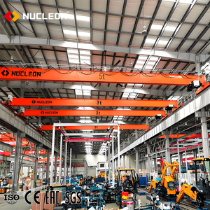 Giá rẻ Nhà Máy Giá HD phong cách Châu Âu Palăng điện Lift EOT Crane 3 tấn 5 tấn 10 tấn 15 tấn 20 tấn chùm đơn Cầu Cần cẩu - Product Image 6