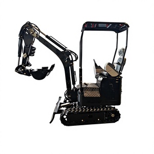 Mini-excavatrice sur chenilles haute performance YHMG W10 1 tonne, petit équipement de construction pour creuser, en stock directement de l'usine, à vendre - Product Image 1