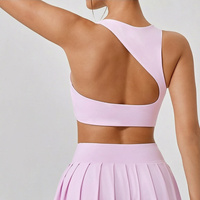Soutien-gorge de sport pour femme à bretelles dorsales, maintien élevé, pour yoga, entraînement, course à pied et sport