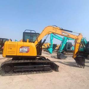 รถขุด Sany SY75C 75C มือสอง ขนาด 7.5 ตัน รถขุดตีนตะขาบขนาดเล็กใหม่ รถตักดินขนาดเล็ก รถขุดมือสอง Sany 75c 95c - Product Image 5