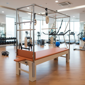 <span class=keywords><strong>Cama</strong></span> de <span class=keywords><strong>Pilates</strong></span> de Madera de Arce Norteamericano para Uso Comercial, Ecológica, Ideal para Estudios de <span class=keywords><strong>Pilates</strong></span> - ¡Gran Venta! - Product Image 1