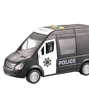 Grande ambulance de sauvetage à friction 1:16 véhicule d'urgence jouet avec lumières et sons - Product Image 1