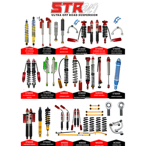 STR auto OE kits de pièces de systèmes de suspension 4x4 levage hors route amortisseur avant pour Wrangler <span class=keywords><strong>TJ</strong></span> - Product Image 3
