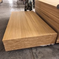 Planche en bois massif thermo-traité de peuplier carbonisé pour meubles
