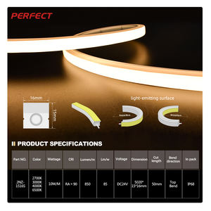 PERFECT Full PU Encapsulation <b>Low</b> <b>Voltage</b> Waterproof IP68 Factory Wholesale Top Bend Silicone Good Flexible LED Neon <b>Light</b> - Product Image 2