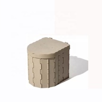 Logo personnalisé Vente en gros Toilette de camping pliante Toilette de camping portable Toilette de camping portable pour le voyage en camping