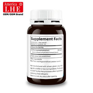 Cápsulas Dietéticas Shecome 5-HTP, Suplemento de Neurotransmisores para Adultos, Favorece el Sueño, 60 Cápsulas, Cápsulas de 5-HTP - Product Image 5