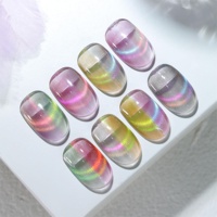 Danny Coll-Vernis gel pour les yeux de chat, arc-en-ciel, néon, vente en gros