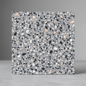 Nouvelles dalles de sol en céramique effet marbre Terrazzo 400x400mm, imperméables, design carré pour intérieur - Product Image 4