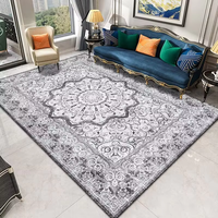 Style nordique moderne luxe personnalisé grande surface fabriqué à la machine tapis Table basse ensemble de lit canapé pour vivre