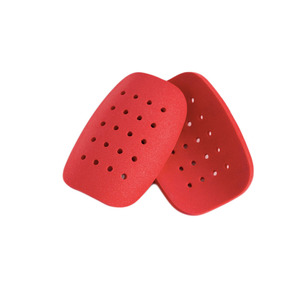 Espinilleras pequeñas transpirables de EVA suave con logotipo personalizado para atletas de fútbol - Product Image 3
