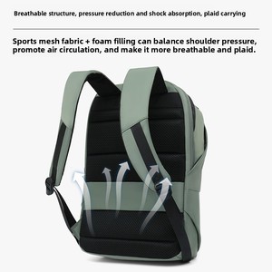 Người đàn ông của Nylon máy tính xách tay Ba lô giải trí trường kinh doanh túi thời trang túi xách cho công việc nghiên cứu - Product Image 3