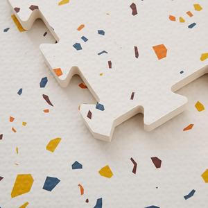 Fournisseur en gros accepté par l'OEM Tapis de jeu écologique en terrazzo EVA imbriqué pour la décoration de la maison Tapis pour bébé - Product Image 1