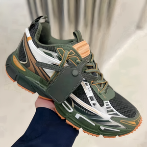 2026 Fashion Designer Sneakers for Women and <b>Men</b> Luxury Designer Logo Decorated with Lace-Up Stitching Mesh Lining Casual <b>Shoes</b> - Product Image 2