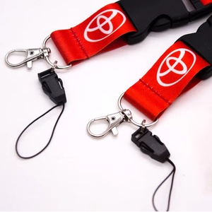 Yudi thương hiệu YDDY-073 xe logo dây 1-2cm chiều rộng 90cm Chiều dài polyester với móc phụ kiện thăng hoa in kỹ thuật số - Product Image 5