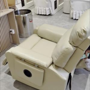 Zxm Luxury Modern Living Room Multifunctional Smart <b>Electric</b> Recliner Single Leather Sofa Leisure <b>Chair</b> Leather <b>Reclining</b> - Product Image 5