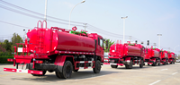 Camion-citerne à eau personnalisé à 6 roues pour la lutte contre les incendies et les opérations de sauvetage d'urgence