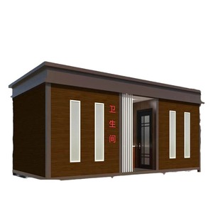ห้องน้ำเคลื่อนที่แบบแผงแซนวิชทันสมัย เป็นมิตรกับสิ่งแวดล้อม เหมาะสำหรับสถานที่ท่องเที่ยว ใช้งานกลางแจ้ง - Product Image 1