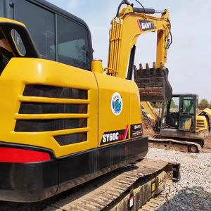 Prix de l'excavatrice SANY SY60C d'occasion d'origine Mini-pelle utilisée SANY SY60C SY60C - Product Image 2